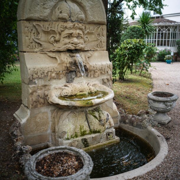 Fontaine du parc de La Vieille Fontaine à Maisons-Laffitte